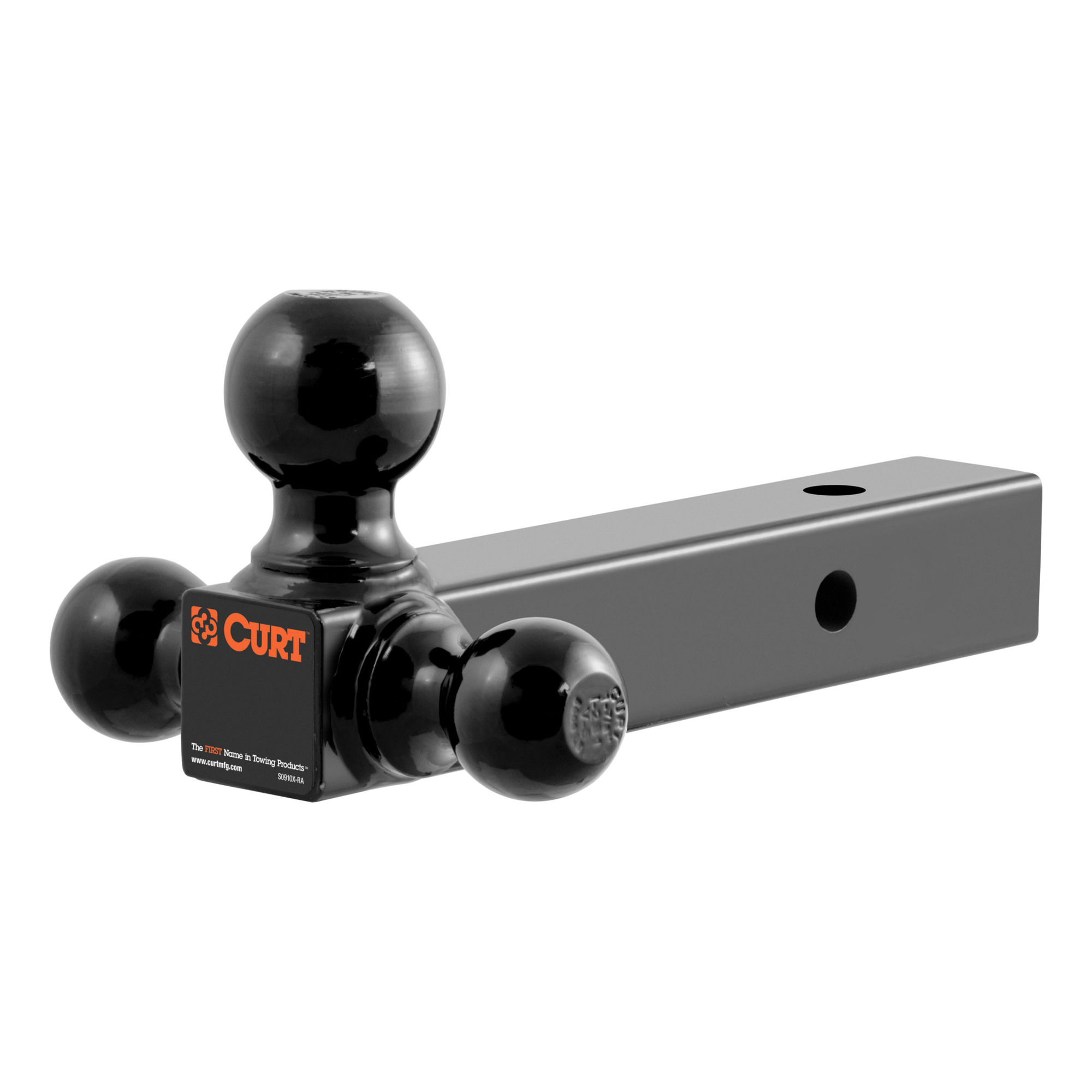 Curt Manufacturing, Multi-Ball Mount 2in. Solid Shank, 1-7/8in., 2in. 2-5/16in., Model# 45650